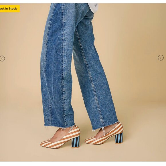 NIB | Sz 9 | Estee in Camel Stripe | Charlotte Stone - Picture 6 of 6